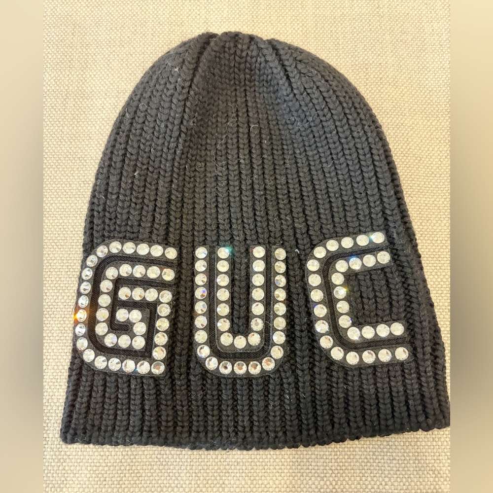Gucci Gray Knit Beanie